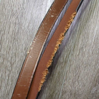 Rsd/FS Bridle, Braided Reins *xc/gc, clean, stiff, dry, rubs, v.chewed
