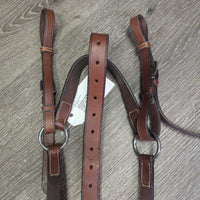 Adjustable Leather & Elastic Breastplate *vgc/gc, dirt, xholes, creases, stains, rubs
