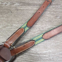 Adjustable Leather & Elastic Breastplate *vgc/gc, dirt, xholes, creases, stains, rubs
