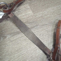Adjustable Leather & Elastic Breastplate *vgc/gc, dirt, xholes, creases, stains, rubs
