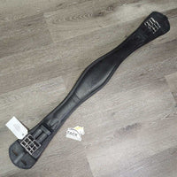 Padded Leather Short - Dressage Girth 2, els *like new, mnr scratches
