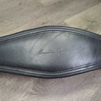 Padded Leather Short - Dressage Girth 2, els *like new, mnr scratches
