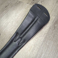 Padded Leather Short - Dressage Girth 2, els *like new, mnr scratches

