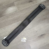 Neoprene Short - Dressage Girth *vgc, mnr film, dirt & hair, chipped/peeled edges
