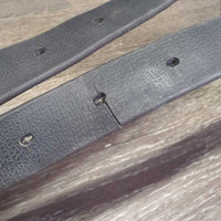 Synthetic Stirrup Leathers *fair, film, dirt, cracked/split

