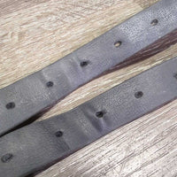 Synthetic Stirrup Leathers *fair, film, dirt, cracked/split
