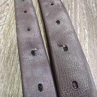 Synthetic Stirrup Leathers *gc/fair, film, dirt, cracking holes
