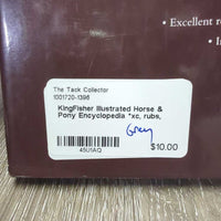 KingFisher Illustrated Horse & Pony Encyclopedia *xc, rubs
