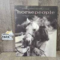 Horsepeople - writers & artists on the horses they love *gc, stained pages, rubbed corners/edges, scratches
