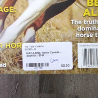 MAGAZINE: Horse Canada - Sept/Oct 2019
