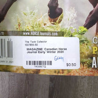 MAGAZINE: Canadian Horse Journal Early Winter 2020
