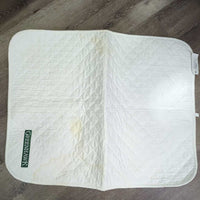 Quilt Baby Pad "Greenhawk" *vgc, clean, curled edges, stains, creased, mnr hair
