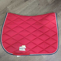 Thick Quilt Jumper Pad, piping *gc, clean, faded, mnr pills, rubs, shavings, puckers, holey edges
