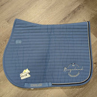 Quilt Jumper Pad, 2x piping *vgc, clean, cut tabs, creases, puckers, hair, mnr dirt, rubs
