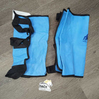 2 Cooling Wraps/Boots, velcro, bag *vgc, clean, mnr stains & rubs
