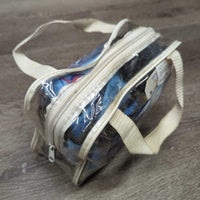 2 Cooling Wraps/Boots, velcro, bag *vgc, clean, mnr stains & rubs
