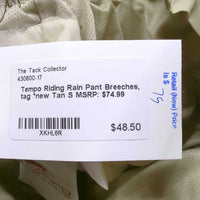 Riding Rain Pant Breeches, tag *new
