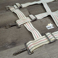 Open Cotton Web Nylon Stall Guard *xc/vgc, mnr stains/residue
