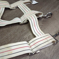 Open Cotton Web Nylon Stall Guard *xc/vgc, mnr stains/residue
