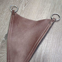 Rsd/FS Adjustable Els & Leather Breastplate, Bib Martingale *gc, dirt, stains, creases, hair
