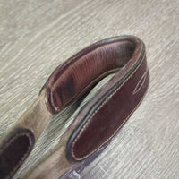 Rsd/FS Adjustable Els & Leather Breastplate, Bib Martingale *gc, dirt, stains, creases, hair
