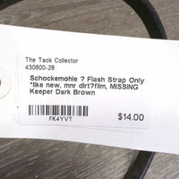 Flash Strap Only *like new, mnr dirt?film, MISSING Keeper
