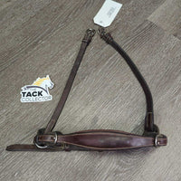 PaddedAdjsutable Monocrown Drop Noseband *gc, v.scraped, mnr dusty, dirty & hair
