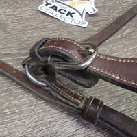 PaddedAdjsutable Monocrown Drop Noseband *gc, v.scraped, mnr dusty, dirty & hair
