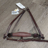 PaddedAdjsutable Monocrown Drop Noseband *gc, v.scraped, mnr dusty, dirty & hair
