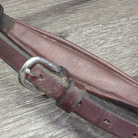 PaddedAdjsutable Monocrown Drop Noseband *gc, v.scraped, mnr dusty, dirty & hair
