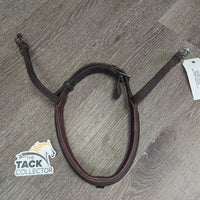 Rsd/Padded Monocrown Noseband *vgc/gc, NO Flash, dirt, rubs, faded, hairy seams, edge scrapes
