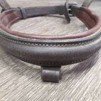 Rsd/Padded Monocrown Noseband *vgc/gc, NO Flash, dirt, rubs, faded, hairy seams, edge scrapes
