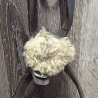 Thick Soft Rsd Padded Monocrown Figure 8 Bridle, Braided Reins *vgc, mnr dirt, rubs, creases, clumpy, older?

