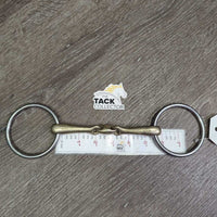 Thin/Hvy French Link Loose Ring Bit, center Lozenge *gc/vgc, mnr stains, chews, scuffs, scratcges
