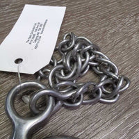 LS Sweet Iron French Link Pelham Bit, Copper Center Lozenge, chain *vgc, clean, stains, scratches, scuffs

