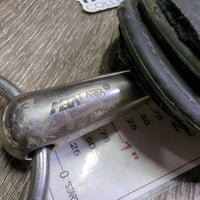 Med Hvy 3 Ring Elevator Gag Bit, 2x Bit Guards, velcro *vgc/gc, clean, stains, residue
