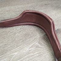 Padded Leather Halte, adj, snapr *vgc, dirt, film
