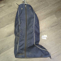 Light Padded Tall Boot Bag *gc/fair, dirty, hair, stains, residue, mold?, rusty
