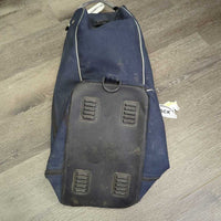 Light Padded Tall Boot Bag *gc/fair, dirty, hair, stains, residue, mold?, rusty
