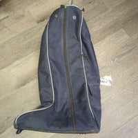 Light Padded Tall Boot Bag *gc/fair, dirty, hair, stains, residue, mold?, rusty
