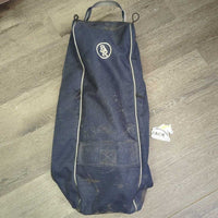 Light Padded Tall Boot Bag *gc/fair, dirty, hair, stains, residue, mold?, rusty
