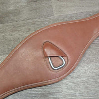 Padded Anatomical Small Belly Girth, Carabiner, 2x D Rings, 2x Els *xc/like new, clean, mnr dusty & dents
