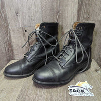 Paddock Boots, Laces *vgc, clean, older, inner stains, rubs & scuffs
