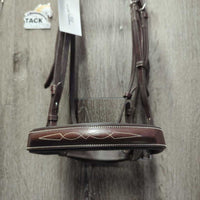 FS Rsd Padded Bridle *xc, v..mnr scuffs, dents, dirt/residue, tight keepers
