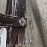 FS Rsd Padded Bridle *xc, v..mnr scuffs, dents, dirt/residue, tight keepers
