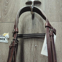 FS Rsd Padded Bridle *xc, v..mnr scuffs, dents, dirt/residue, tight keepers
