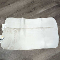 2 Fleece Leg Quilts *gc, dirty, stains, stretched, hairy, creases, thread
