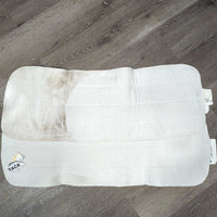 2 Fleece Leg Quilts *gc, dirty, stains, stretched, hairy, creases, thread
