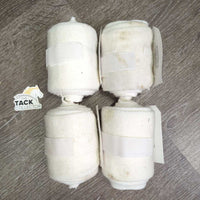 4 Cotton Stretchy Leg Wraps *vgc, clean, dirty, stains, older?
