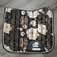 Satin Quilt Dressage Pad, 1x piping *like new
